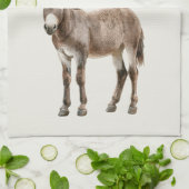 Family Farm Rustic Donkey Country Farm  キッチンタオル (折り畳み)