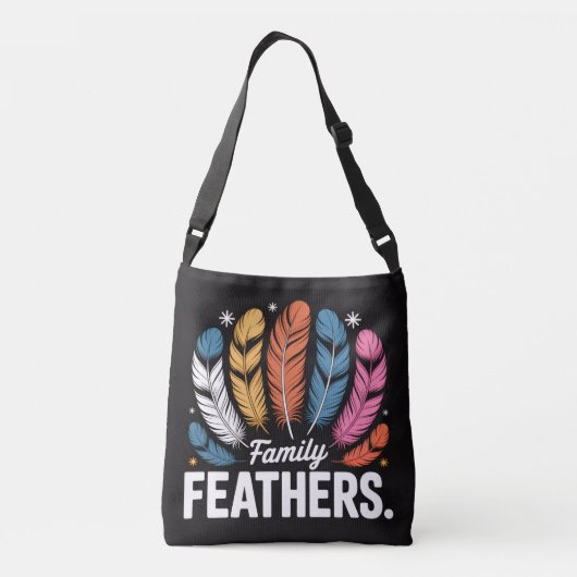 Family Feathers Bag クロスボディバッグ (裏面)