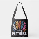 Family Feathers Bag クロスボディバッグ (正面)