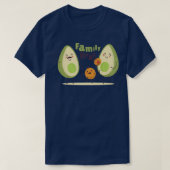 Family first Avocado Tシャツ (デザイン正面)