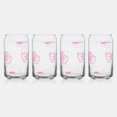 Family Flower Mug ガラス缶 (左)