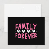 Family Forever ポストカード (正面/裏面)
