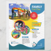 Family Fun Day Flyer Template (正面)