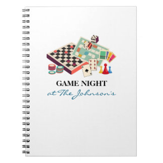 Family Game Night Personalized Scorekeeping ノートブック