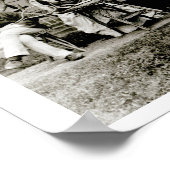 Family Group、c.1900（b/w写真） ポスター (角)