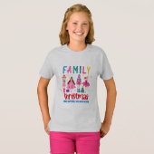 Family Group Funny Christmas , Nutcracker Ballet Tシャツ (正面フル)