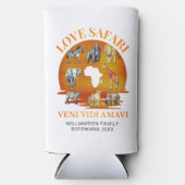Family Group LOVE SAFARI Souvenir スリム缶クーラー (正面)