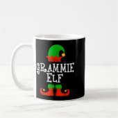 Family I'm The Grammie Elf Christmas Matching Paja コーヒーマグカップ (左)