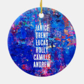 Family Keepsake セラミックオーナメント (裏面)