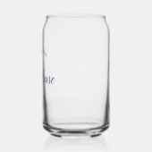 Family Lake House Coastal Custom Decor ガラス缶 (左)