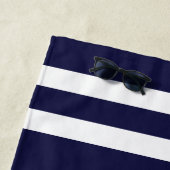 Family Lake House Coastal Custom Decor ビーチタオル (インサイチュ)