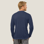 Family Lake Trip Sunset Custom Long Sleeve トライブレンドＴシャツ (背面全体)