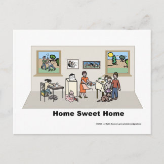 Family Life - Home Sweet Home シーズンポストカード