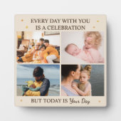 Family Love – 4 Photo Son & Daughter Day Plaque フォトプラーク (正面)