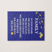 Family Love! Fun  ジグソーパズル (横)