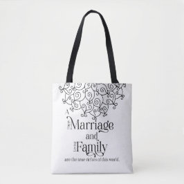 Family & Marriage Tote Bag トートバッグ