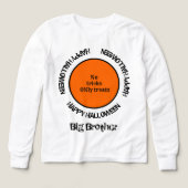 Family Matching Boy Son Typography Happy Halloween (デザイン正面)