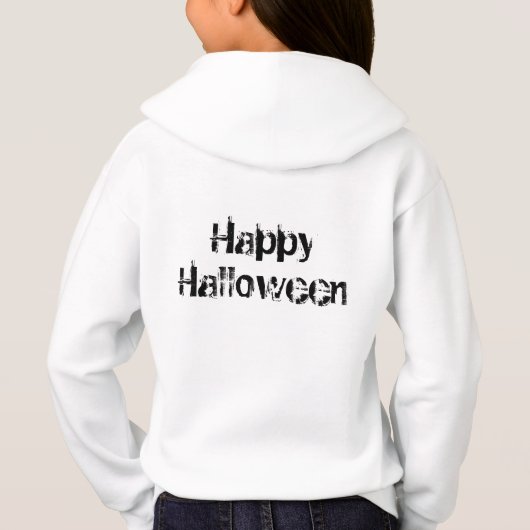 Family Matching Girl Typography Happy Halloween (裏面)