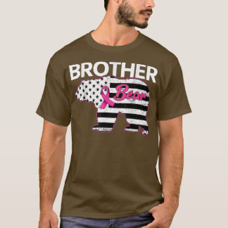 Family Matching Tee Brother Bear Breast Cancer Awa Tシャツ