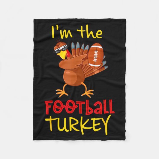 Family Matching Thanksgiving Costume Outfit Uni-ad フリースブランケット (正面)