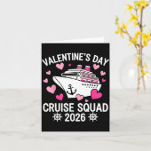 Family Matching Valentines Day Cruise 2026 Husband カード (黄色い花)