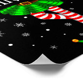 Family Matching Women Girls I'm The Singing Elf Ch ポスター (角)