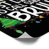 Family Matching Xmas Most Likely To Call Santa Bru ポスター (角)