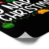 Family Matching Xmas Most Likely To Nap On Christm ポスター (角)