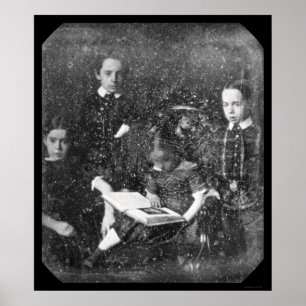 Family McAllister Daguerreotype 1851 ポスター