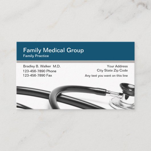 Family Medical Doctor名刺 名刺 (正面)