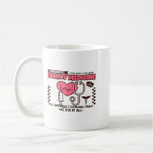 Family Medicine Retro Family Physician Doctor Gift コーヒーマグカップ (左)