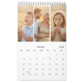 Family Memories 2026 Photo Calendar | Cherish Ever カレンダー (1月 2026)