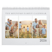 Family Memories 2026 Photo Calendar | Cherish Ever カレンダー (カバー)