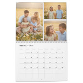 Family Memories 2026 Photo Calendar | Cherish Ever カレンダー (2月 2026)