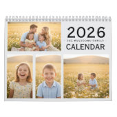 Family Memories 2026 Photo Calendar | Cherish Ever カレンダー (カバー)