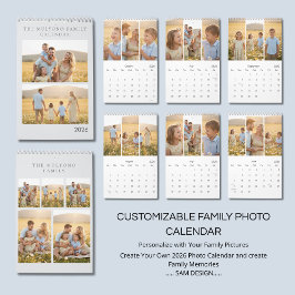 Family Memories 2026 Photo Calendar | Cherish Ever カレンダー