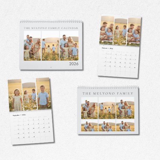 Family Memories 2026 Photo Calendar | Cherish Ever カレンダー