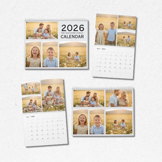 Family Memories 2026 Photo Calendar | Cherish Ever カレンダー