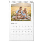 Family Memories 2026 Photo Calendar | Cherish Ever カレンダー (2月 2026)