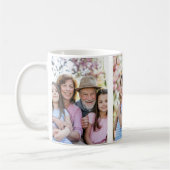 Family Memories Personalized Grandparent Photo コーヒーマグカップ (左)