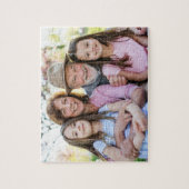 Family Memories Personalized Grandparent Photo ジグソーパズル (縦)