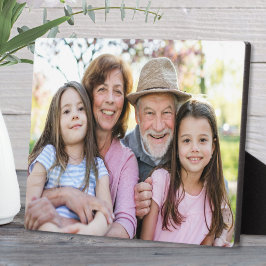 Family Memories Personalized Grandparent Photo フォトプラーク