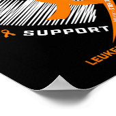 Family Men Women Kids白血病認識度白血病 ポスター (角)