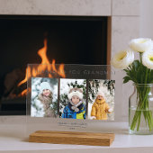 Family Minimalist 3 Photos Collage Keepsake アクリルサイン