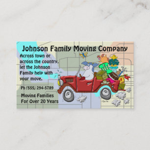 Family Moving Company 名刺