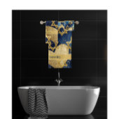 Family Name Love Jerusalem Shower Curtain バスタオルセット