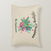 Family Name, Merry Christmas Bouquet 16x12  アクセントクッション (正面(垂直))