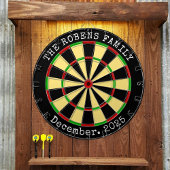Family Name Personalized  Dartboard ダーツボード