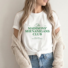 Family Name Shenanigan St. Patricks T-Shirt トライブレンドＴシャツ