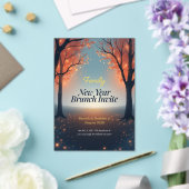 Family New Year Brunch Acrylic Invitation   アクリル招待状 (インサイチュ (ウェディング))